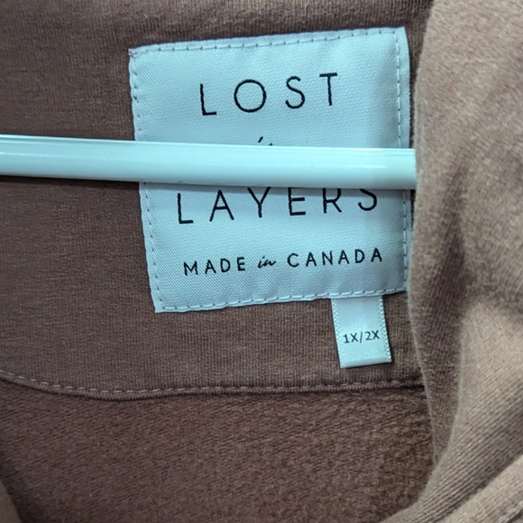 Lost in Layers Fleece lined sweater - Size 1 - 2X - Picture 2 of 8